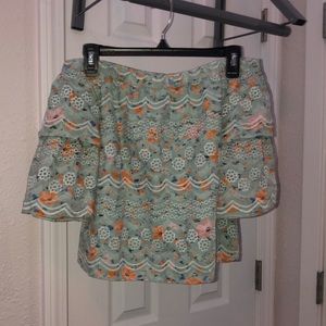 LAIA floral off the shoulder top